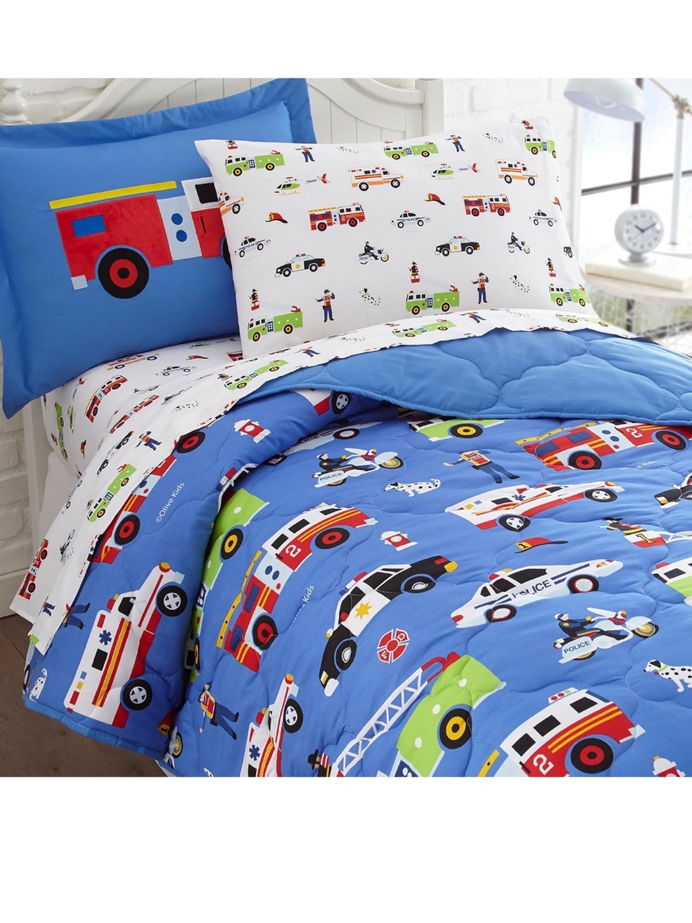 Wildkin Twin Bed in a Bag 5-Piece
Microfiber Bedding Set with Comforter
